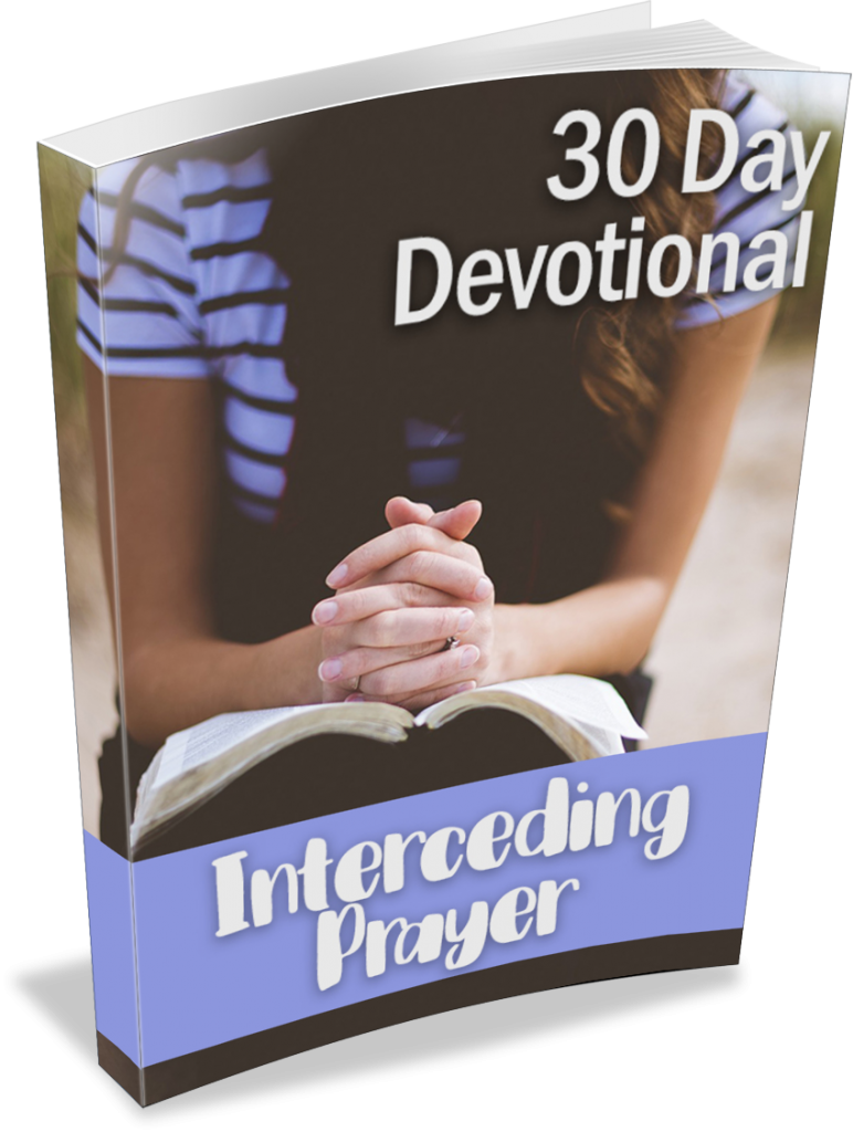 Devotional Interceding Prayer Daily Faith Plr