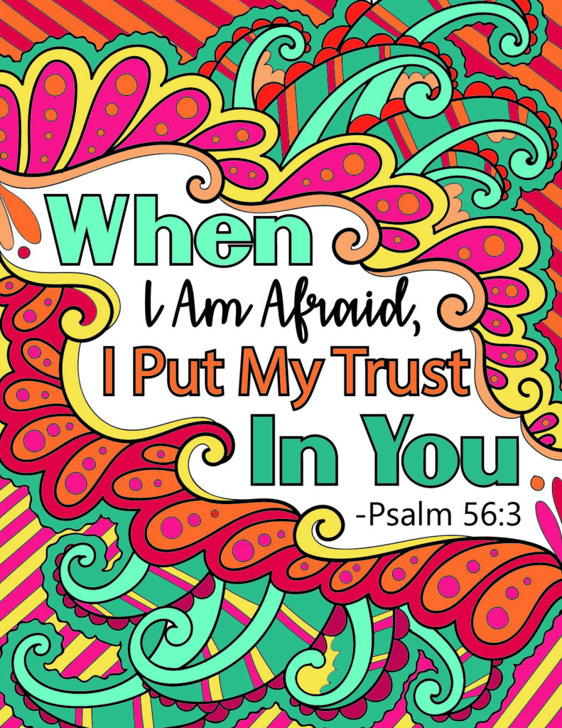 Bible Verses Coloring Pages - Set 1 | Daily Faith PLR